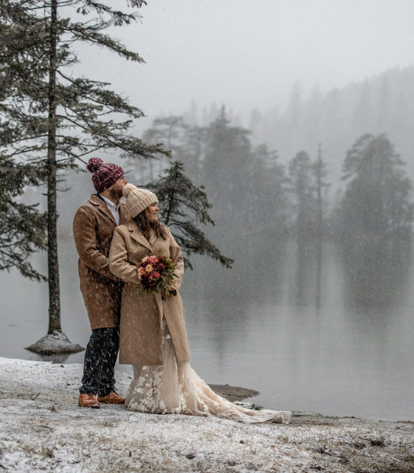 Schnee Hochzeitsplanung Vorarlberg Montafon